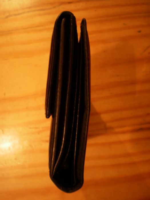 Carteira, senhora, pele genuína.