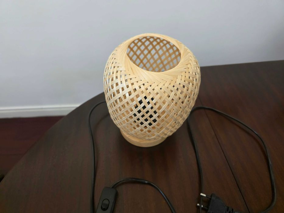 Candeiro Artesanal - Art Deco (Novo) Luz mesa Banquinha Cabeceira