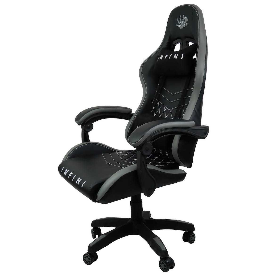 Fotel Gamingowy dla Gracza Infini Five Black/Grey