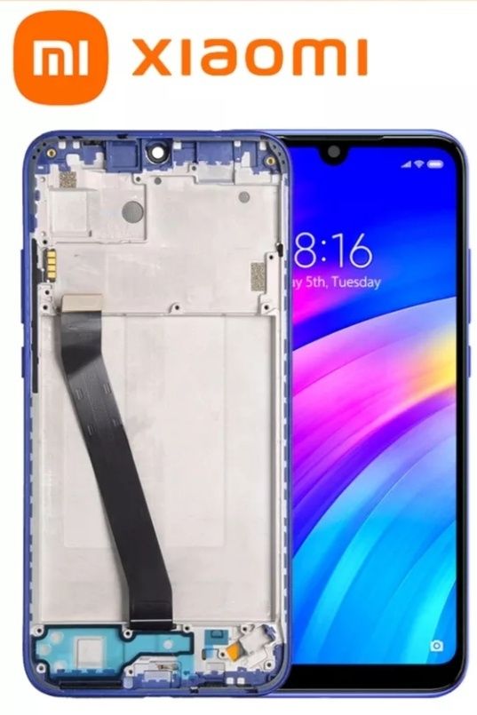 LCD Xiaomi Redmi 7 com frame