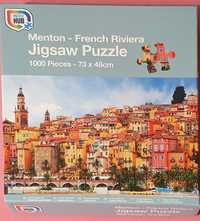 Jigsaw puzzle 1000, Menton-French Riviera