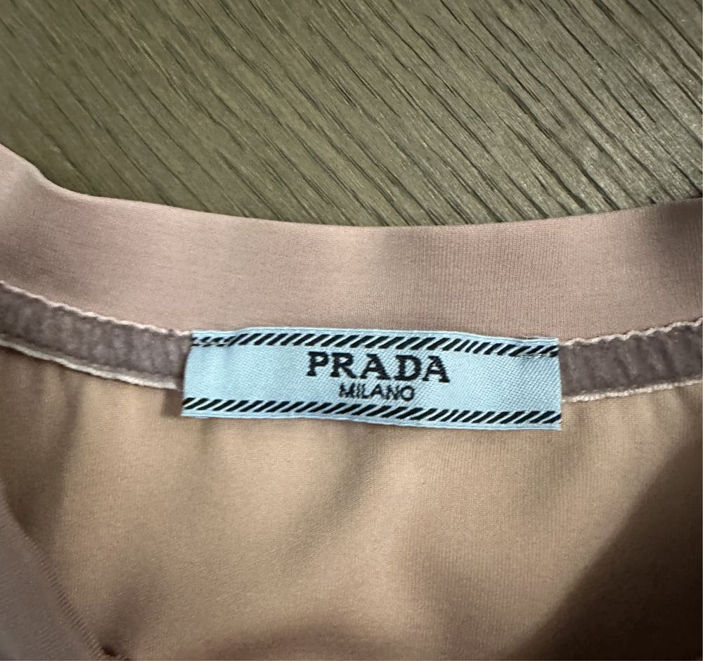 M PRADA dres komplet blady róż okazja