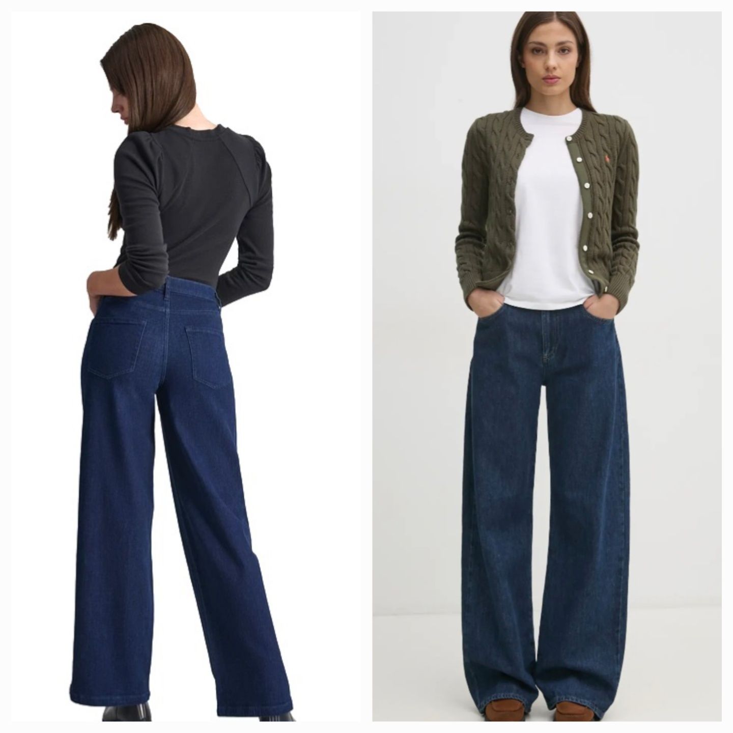 Джинсы палаццо DKNY Calvin Klein. Оригинал.  Размер 30  (М, Л.)