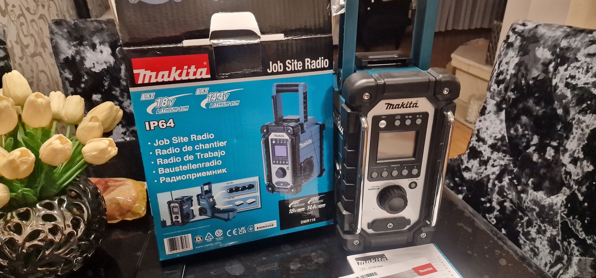 Radio budowlane Makita DMR116 IP nowe