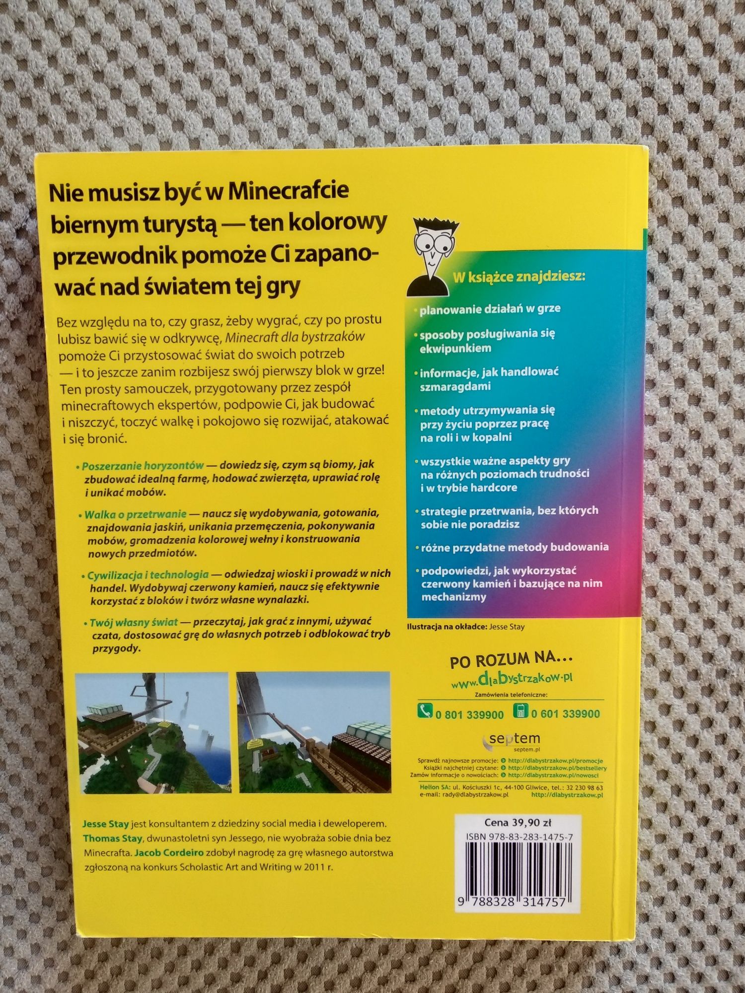 Książka Minecraft - Minecraft dla Bystrzaków