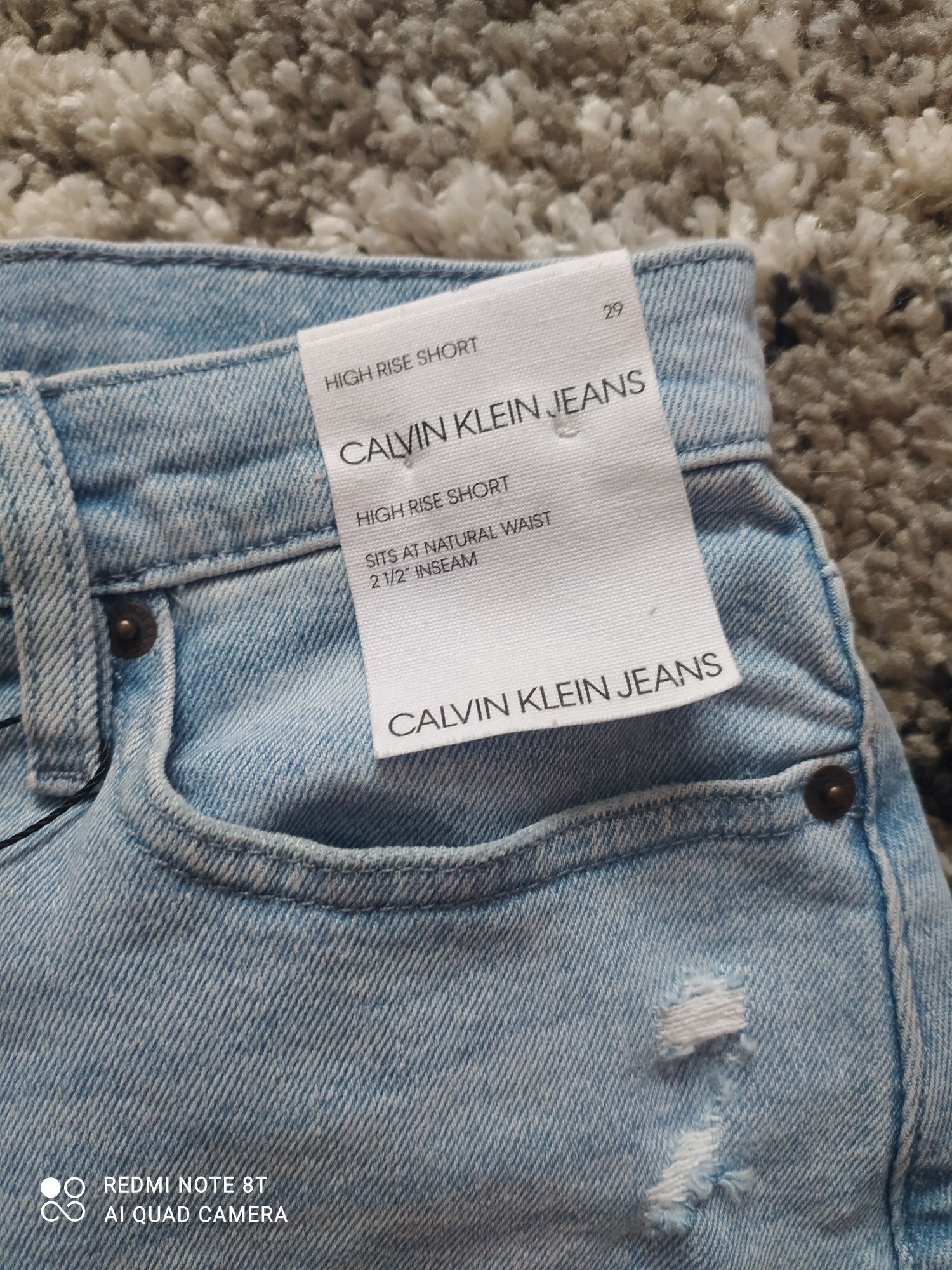 Джинсовые шорты, шорты Calvin Klein оригинал 29 р-р