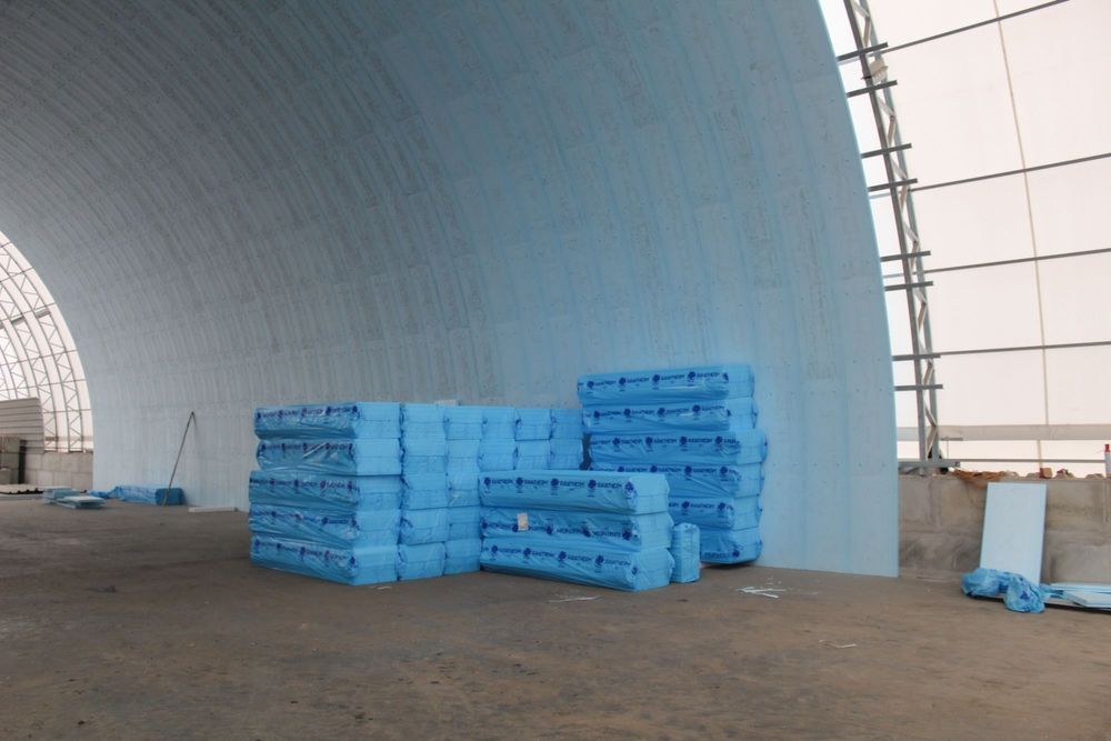 Płyty Ociepleniowe Styrodur XPS AGRO do Wiat Hal Łukowych Tunelowych