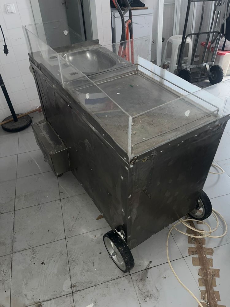 Carrinho de castanhas