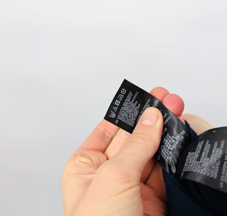 Granatowa bluzka ze złotą nitką XS 34 Reiss