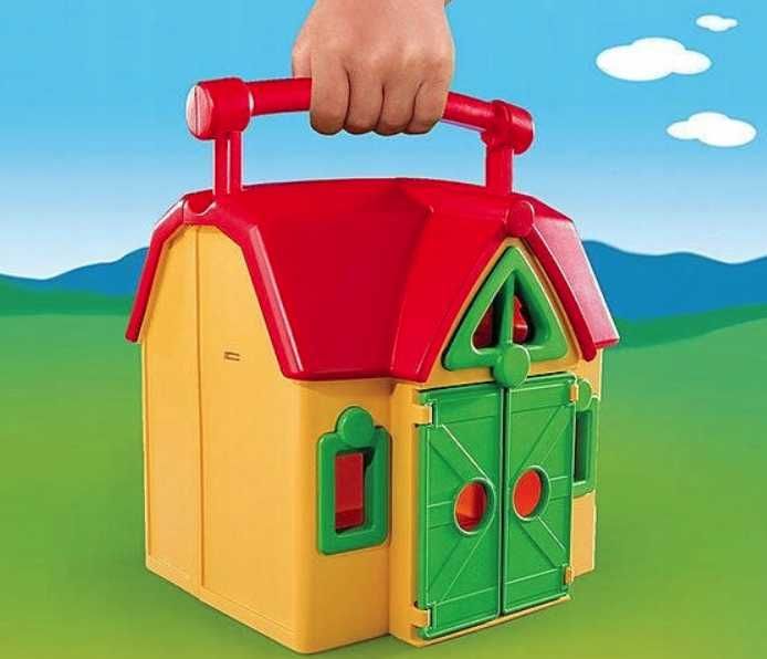 Przenośne Gospodarstwo RolnePlaymobil 1.2.3 6962