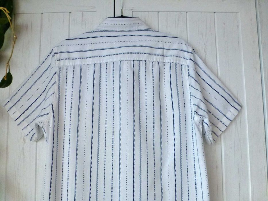 BoohooMAN męska letnia koszula z krótkim rękawem M