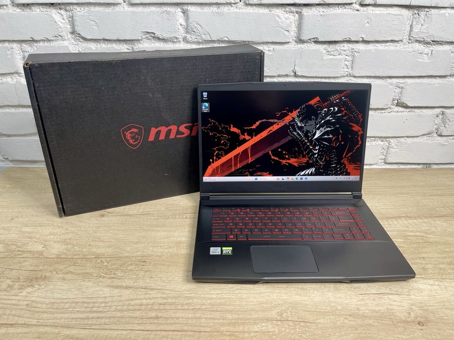 Потужний ігровий ноутбук MSI GF65 RTX3060 i5-10200 ідеальний стан