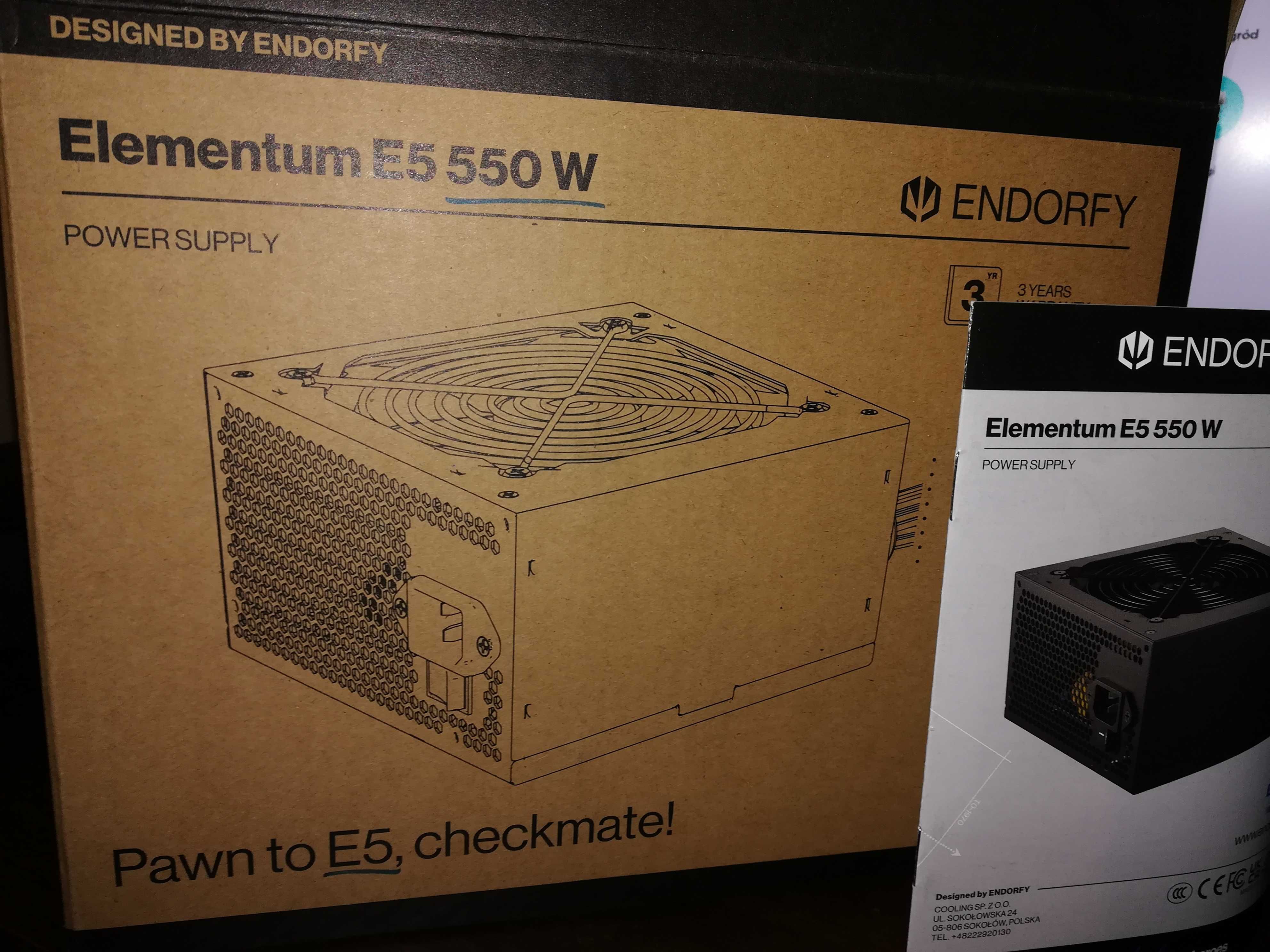 ENDORFY Elementum E5 550 W