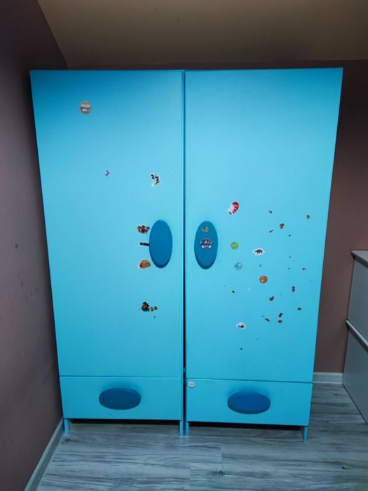 Meble dziecięce Ikea mamut szafa komoda