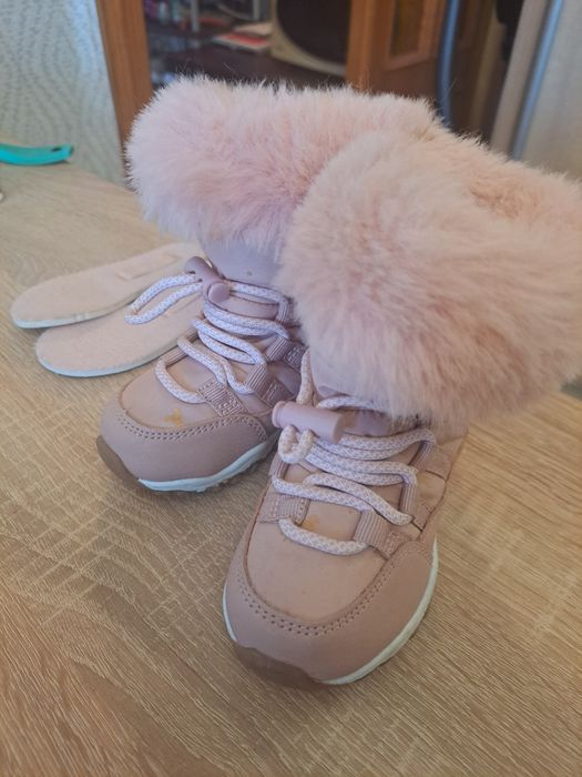 Зимові черевики/чоботи/сапоги для дівчинки Next розмір 22
