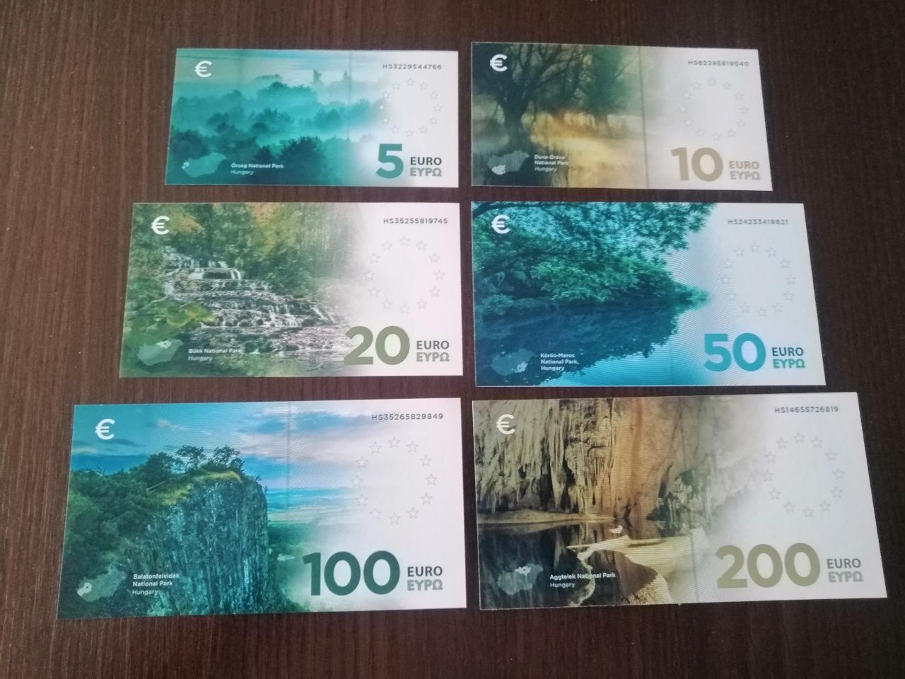 Banknoty euro projekty