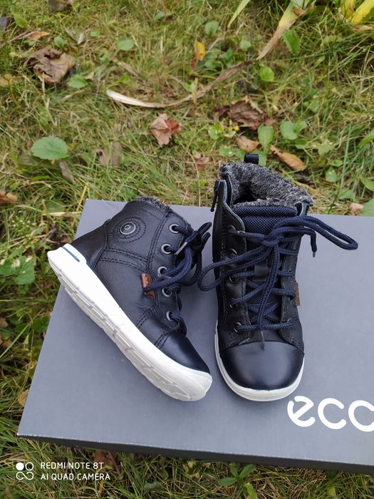 Ecco 24 ботинки на хлопчика зимові чоботи сапоги взуття ессо