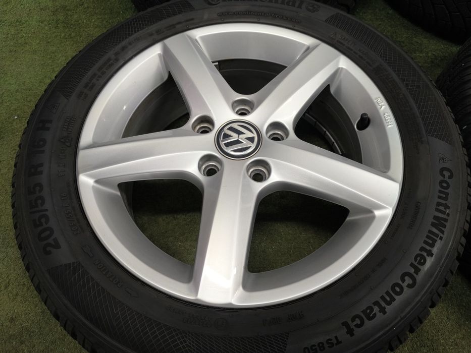 Koła 16" felgi 5x112 et48 opony 205/55/16 VW Golf 5 6 7 8 Touran Caddy
