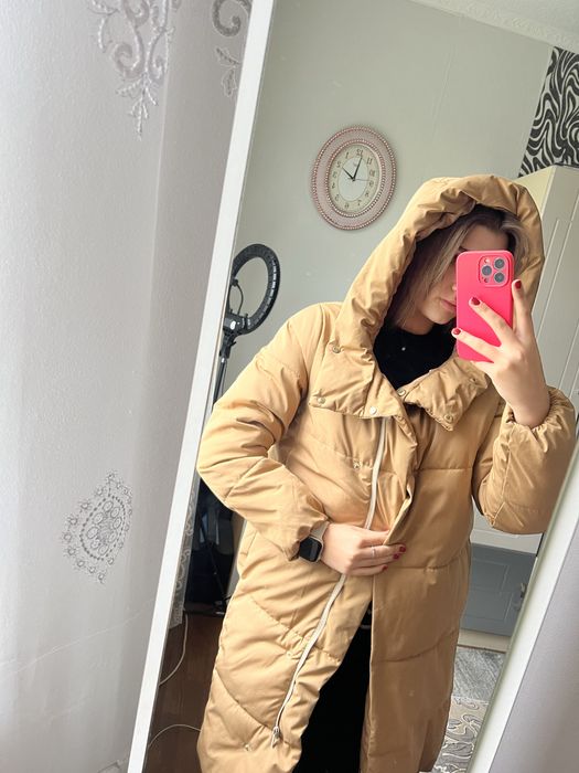 Зимовий пуховик Zara зимова куртка Zara