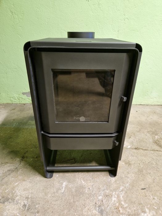 Salamandra a lenha como nova