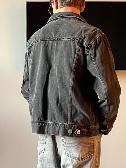 Куртка джинсова | Чорного кольору| Розмір S