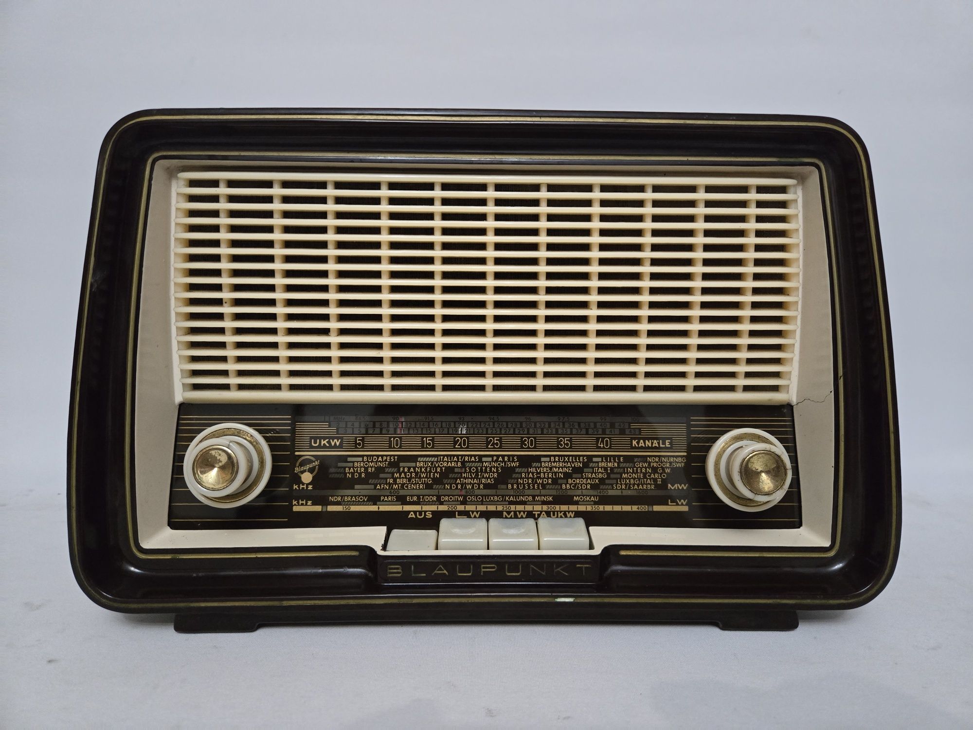 Rádio antigo reparado Blaupunkt