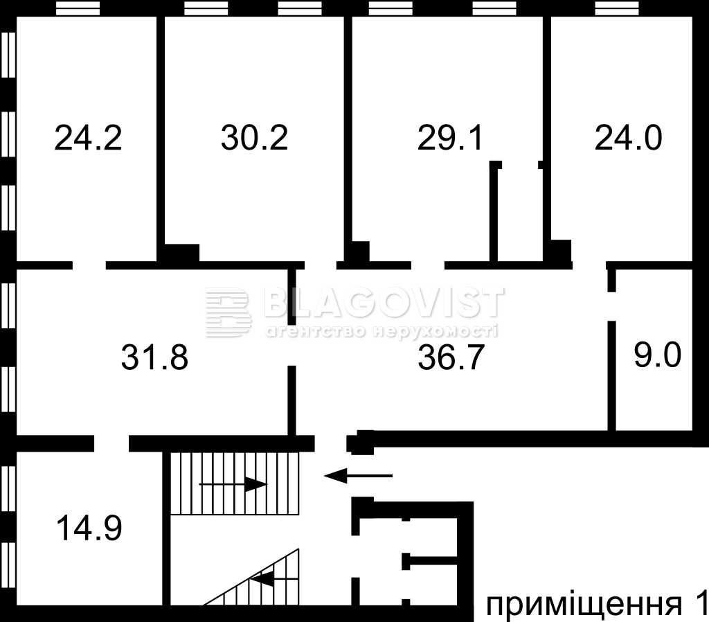 Продажа НЖФ 303 м2 с ремонтом на Подоле по ул Хорива 1А Фасад