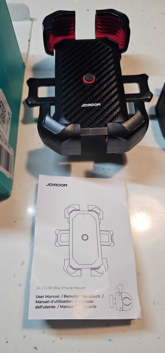 Uchwyt rowerowy Joyroom JR-ZS288-b na telefon.