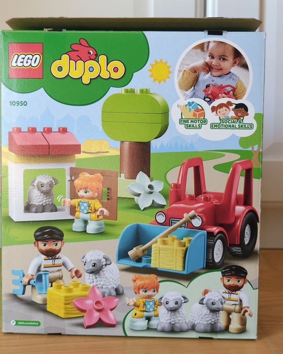 LEGO Duplo -- 10950 --  Traktor i zwierzęta gospodarskie