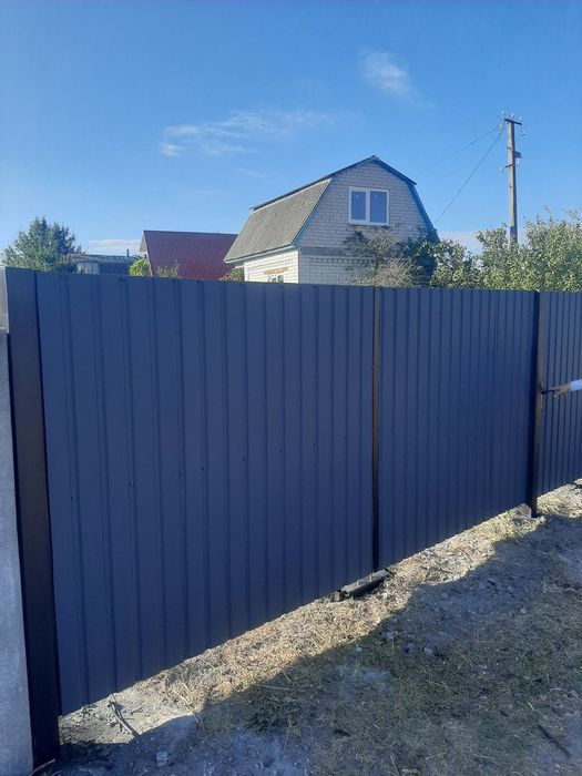 Ворота,установка заборов.Навесы для авто,поднавесы.