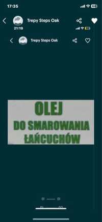 Olej fo smarowania łańcuchów pilarek