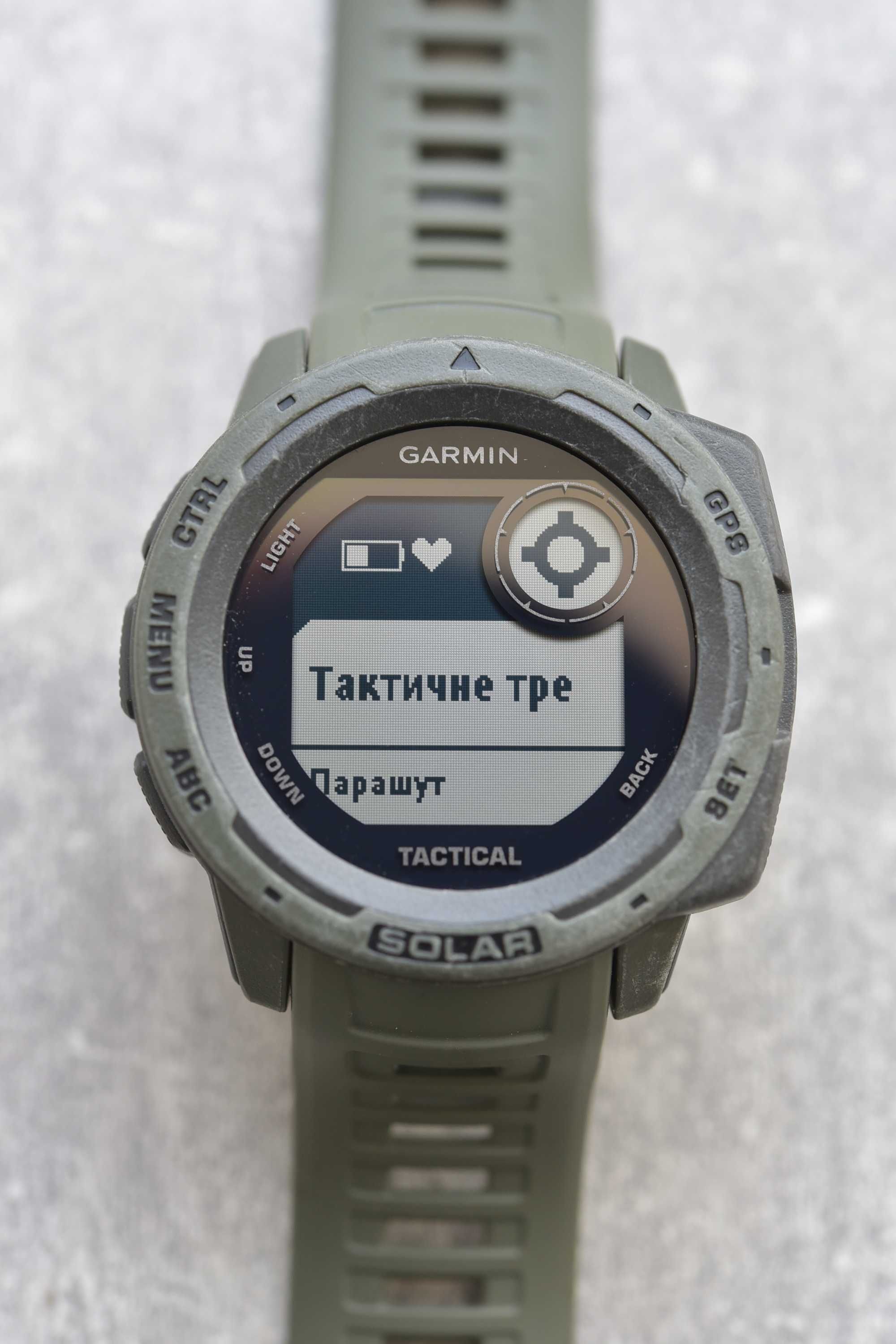Garmin Instinct tactical solar