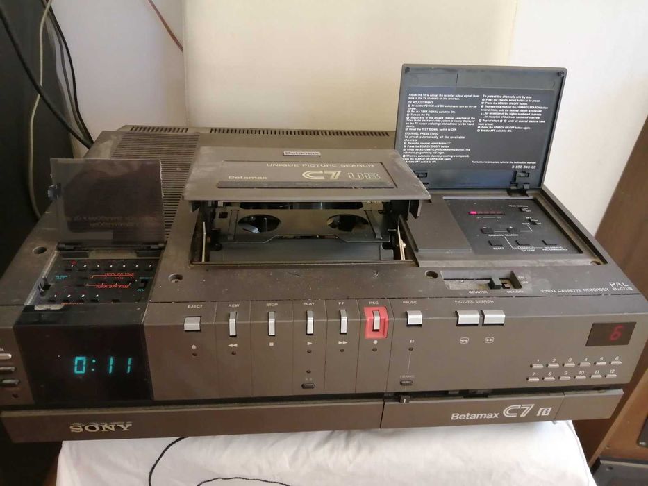 видеомагнитофон  SONY BetamaxC7
