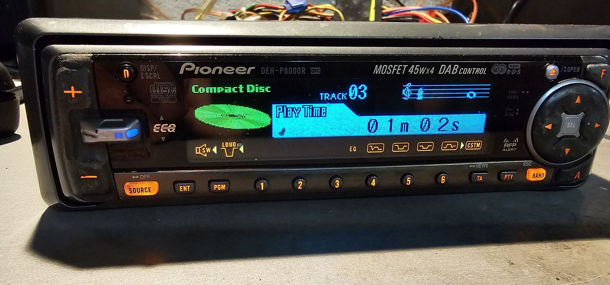 Pioneer deh-p8000r Prawdziwy klasyk+CD-BTB200 Moduł bluetooth pioneer