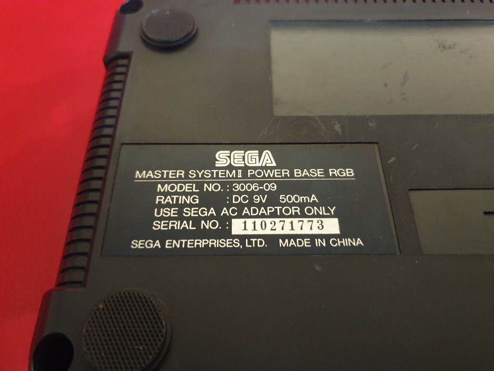 Konsola Retro Sega System Master 2 II - 2szt pady pudelko 1986rok