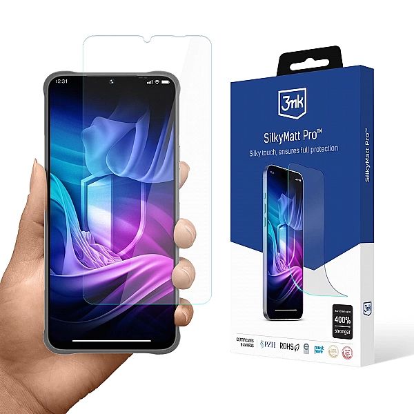 Folia matowa 3mk Silky Matt Pro na MyPhone Hammer Blade Va 5G