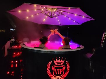 Mobilna Bania Balia jacuzzi Mobilna Sauna Wynajem Augustów i okolice