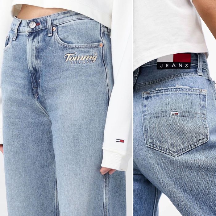 Tommy Hilfiger блакитні джинси мом
