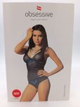 Obsessive Carat top komplet czarny nowy S/M