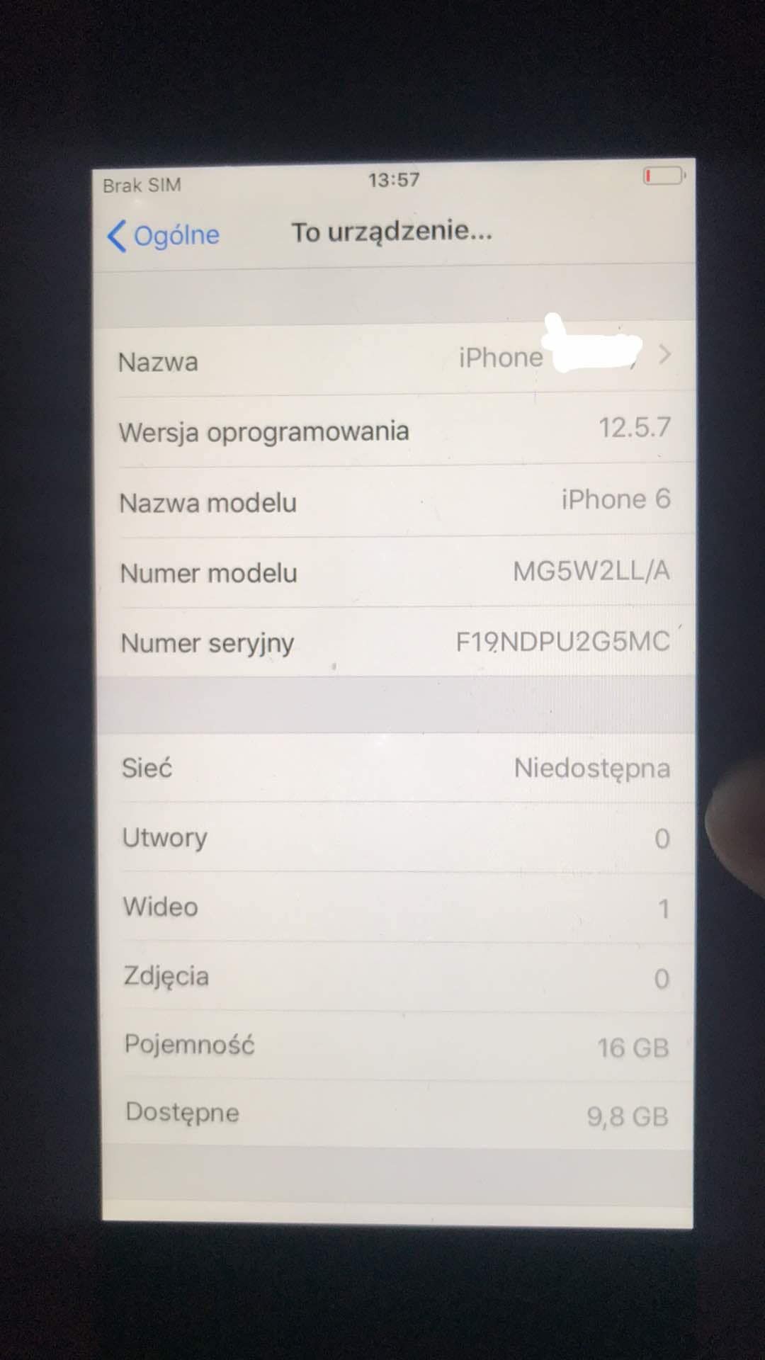 Sprzedam iPhone 6.