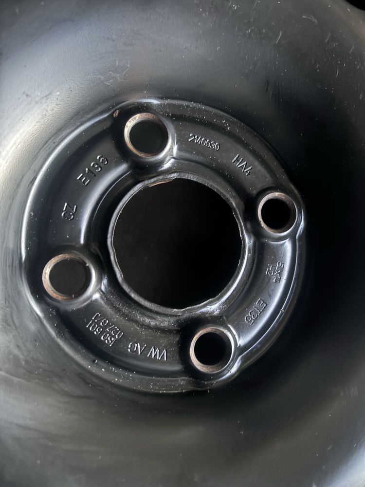 FS25 Komplet felg stalowych 14” 4x100 up citigo mii