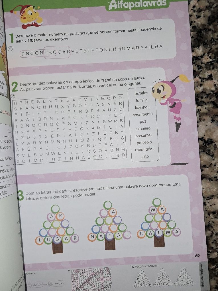 Manual Português 3° ano nunca usado