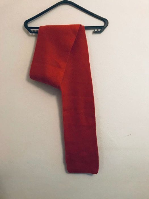 Cachecol laranja/cor de tijolo