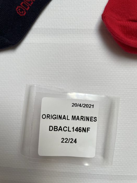 22-24 Original Marines 3pak skarpetki z kokardką Minnie Mouse Disney