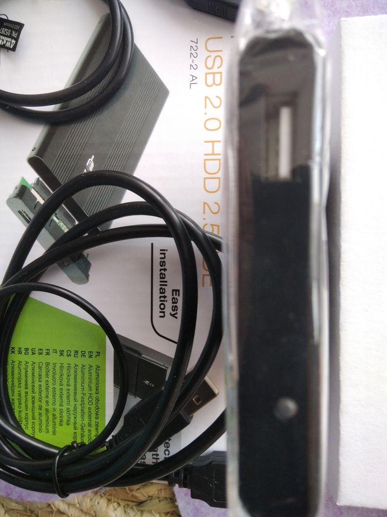 Dysk obudowa USB 2.0 HDD 2.5 IDE 722-2 AL