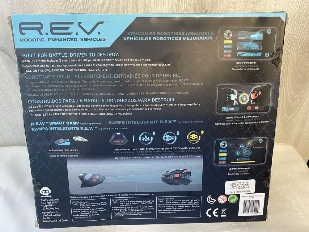 R.E.V. REV Robotic Enhanced Vehicles