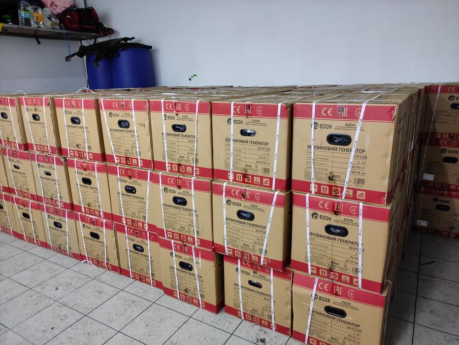 Продам бензиновые однофазные генераторы EDON PT-3000, PT-3300
