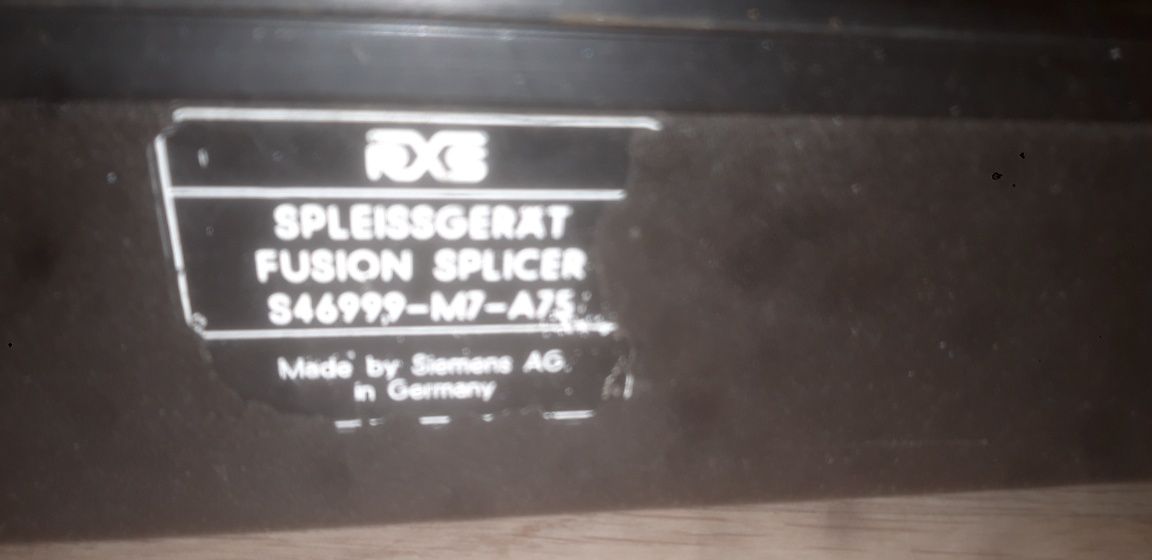 Spawarka do światłowodów rxs Fusion Splitter S4 699-m7-75x
