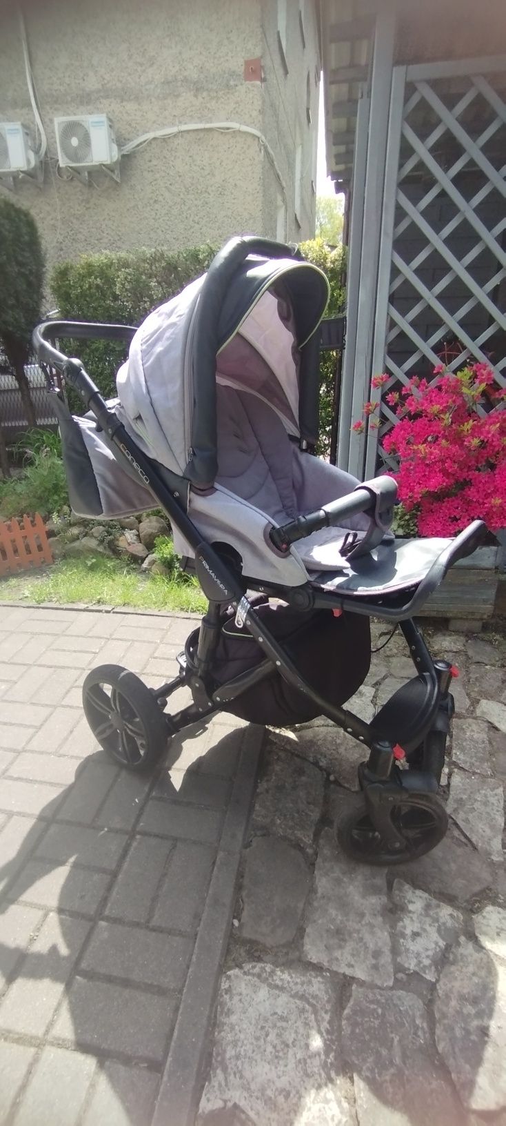 Wózek PRIMAVERA CONECO Fotelik Cybex +Gratis