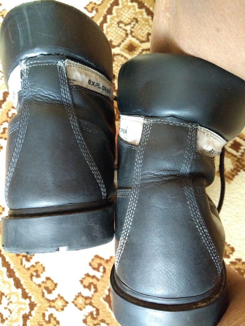 Великі шкіряні 48р. чоловічі чоботи( ботинки)  Explorer WelTex